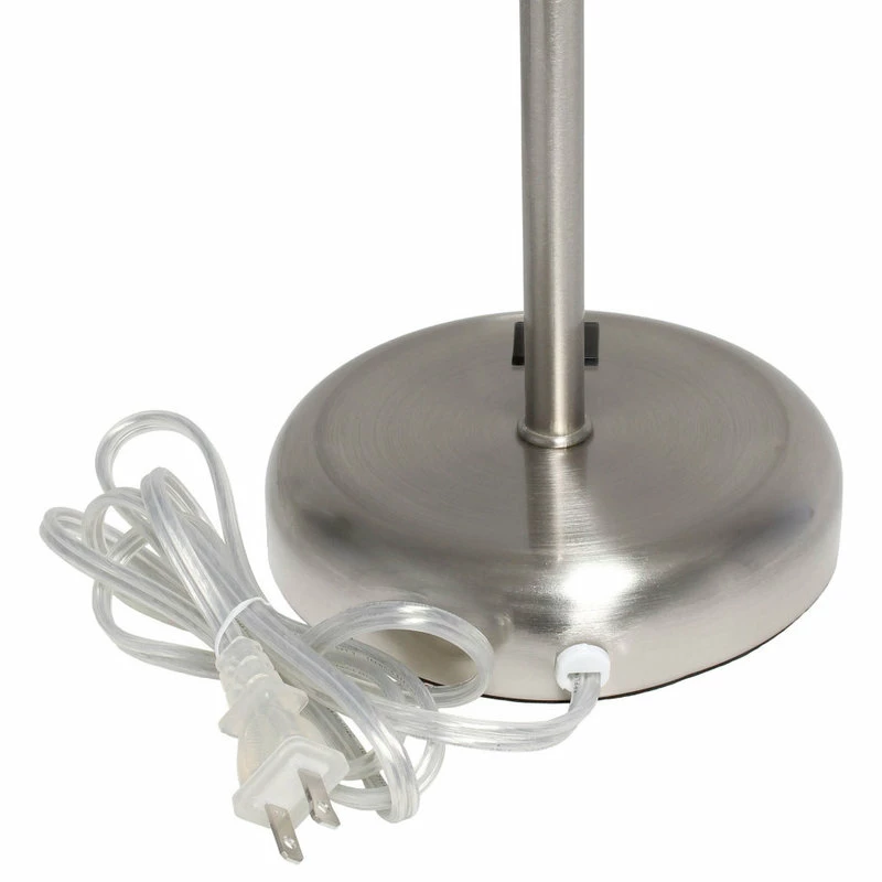 Buy ๐คฉ All The Rages Inc. Decorative Stick Lamp With USB Charging Port, Tan Fabric Shade - 2 Pack Set ๐ - Image 7