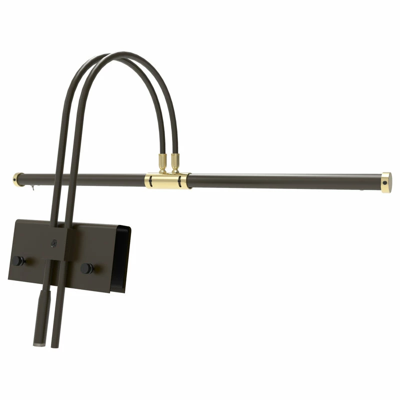 Buy ๐ Cocoweb Inc. 22" LED Grand Piano Lamp, Black And Brass, Mahogany Bronze ๐ฅ - Image 2