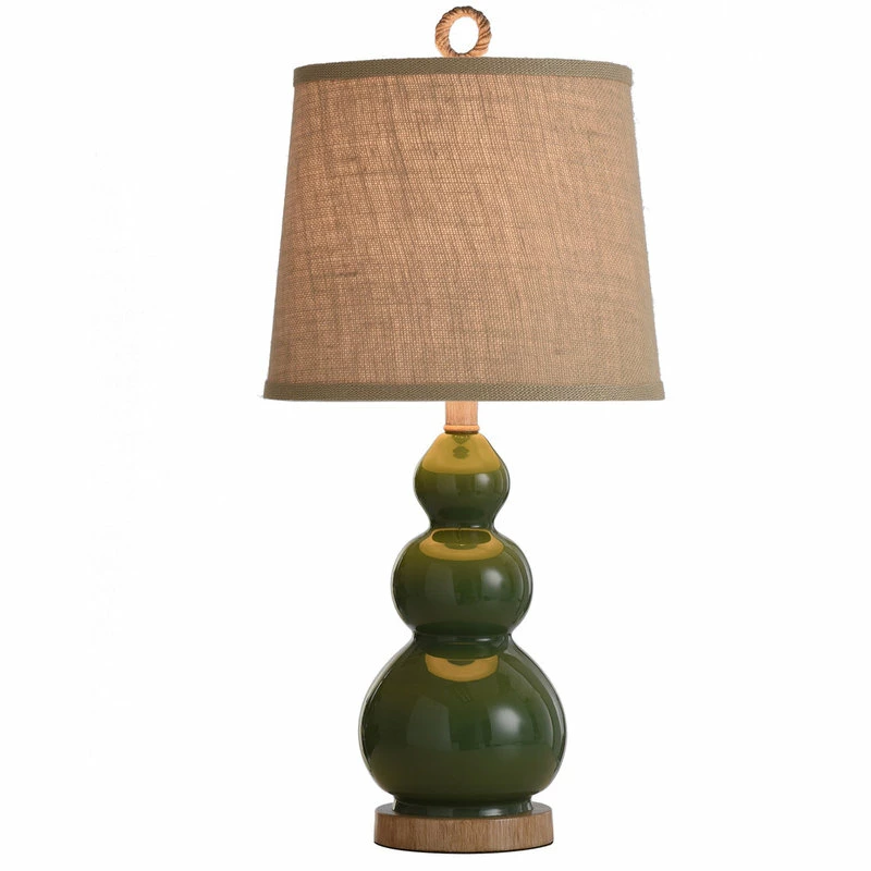 Flash Sale 🤩 StyleCraft Home Collection Signature 1 Light Table Lamp, Green And Taupe 💯 - Image 2