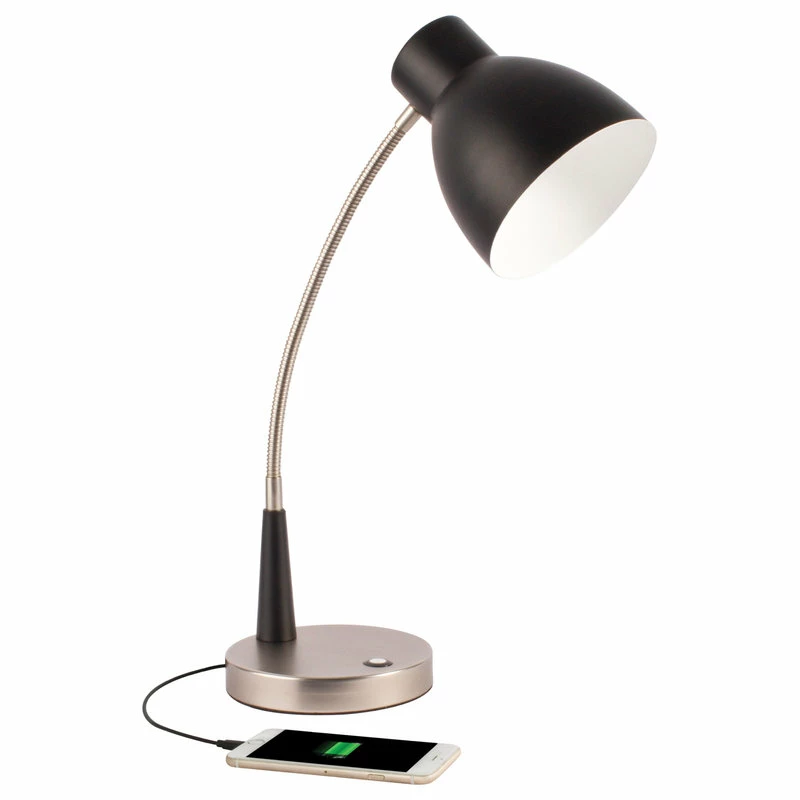Discount 🥰 OttLite Technologies OttLite Wellness Series Adjust LED Desk Lamp, Matte Black 😀