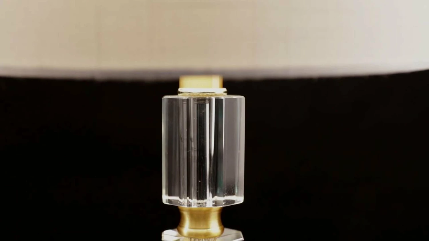 Outlet โค๏ธ JONATHAN Y Claire 28.5" Crystal Table Lamp, Brass, Set Of 2 ๐ - Image 2