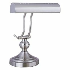 Budget 😉 Boston Harbor TL-TB-800A3L Swing Arm Adjustable Piano Desk Lamp, Satin Nickel 👏