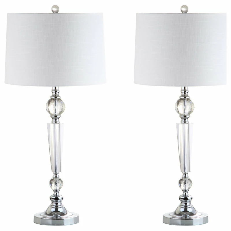 Best reviews of ✨ JONATHAN Y Emma 29.5" Crystal Table Lamp, Set Of 2, Clear 👍 - Image 5
