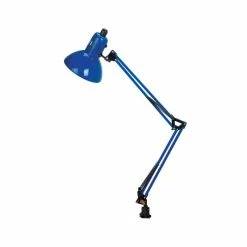 Promo 🥰 Lite Source Inc. Lite Source LS-105 Functional Clamp On Lamp - Blue 💯