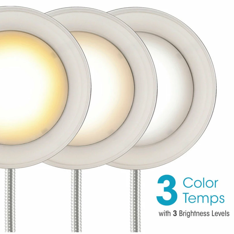 Discount 🥰 OttLite Technologies OttLite Wellness Series Adjust LED Desk Lamp, Matte Black 😀 - Image 5