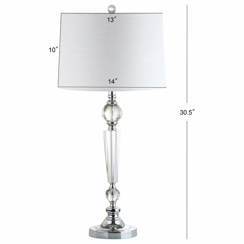 Best reviews of ✨ JONATHAN Y Emma 29.5" Crystal Table Lamp, Set Of 2, Clear 👍 - Image 8