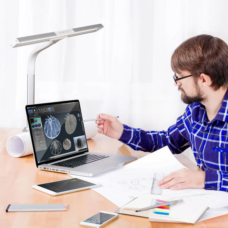 Best Sale 😉 OttLite Technologies OttLite Extra Wide Area LED Clamp Lamp ⭐ - Image 9