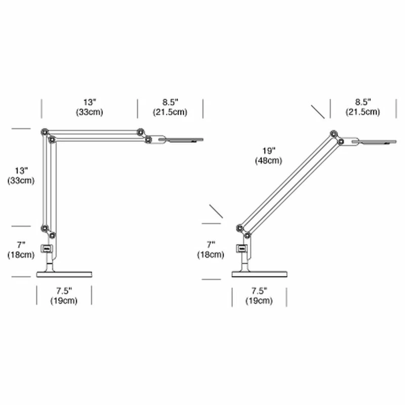 Flash Sale ๐ Pablo Designs Link Lamp, Black, Medium, Table ๐ - Image 2