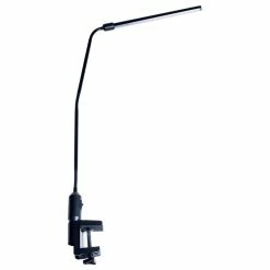 Hot Sale 👍 Contemporary Clamp LED Desk Lamp, 41" By Lavish Home, Black 🔔