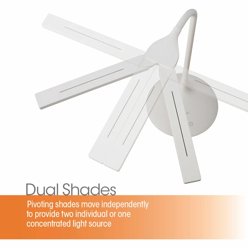 Wholesale π OttLite Technologies OttLite Dual Head LED Desk Lamp β - Image 2