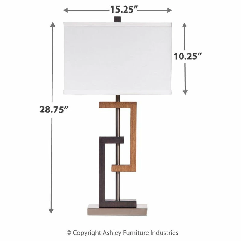 Hot Sale 🔔 Signature Design Of Ashley Syler Table Lamp (Set Of 2) 😀 - Image 3