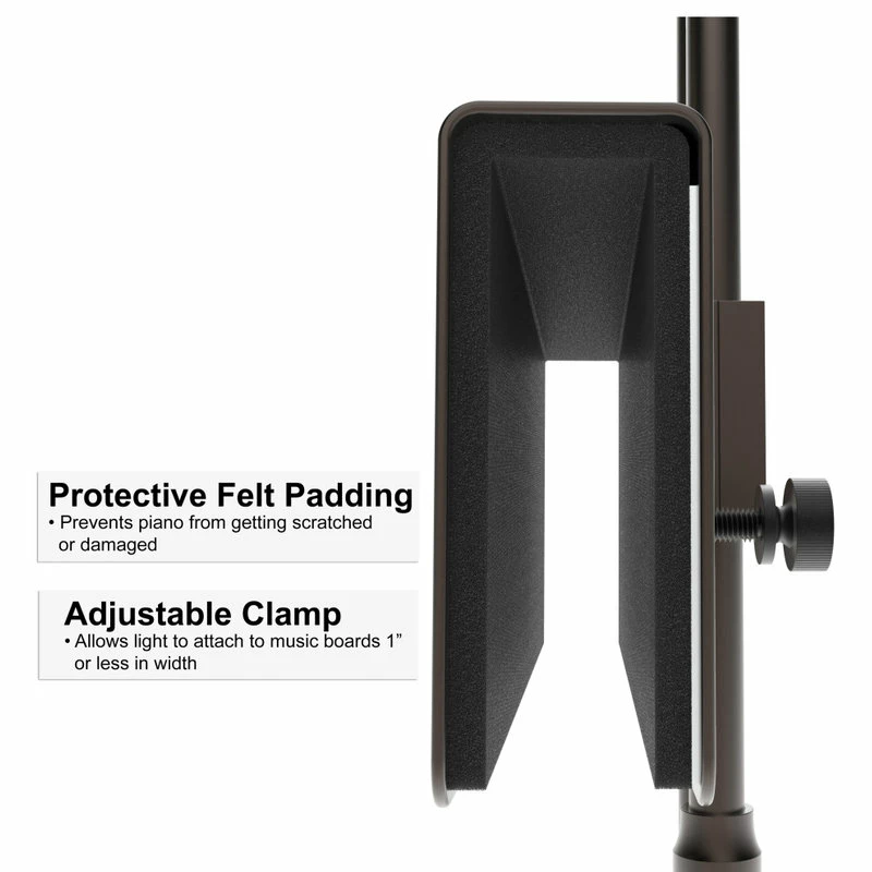 Buy ๐ Cocoweb Inc. 22" LED Grand Piano Lamp, Black And Brass, Mahogany Bronze ๐ฅ - Image 6