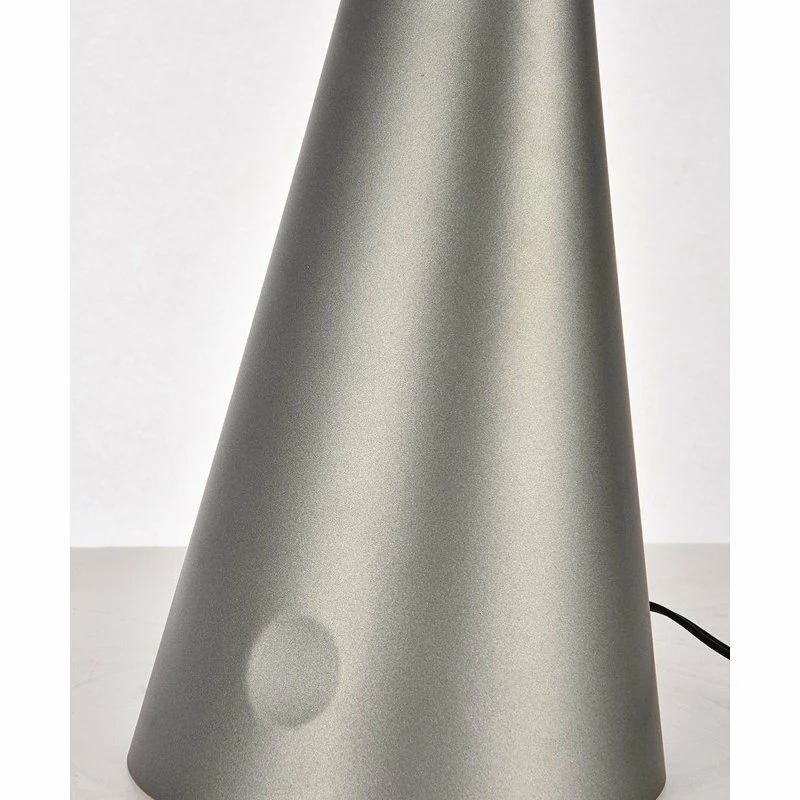 Best deal 🎉 Elegant Furniture & Lighting Illumen Collection 1-Light Metallic Gray Finish LED Desk Lamp 🎉 - Image 2