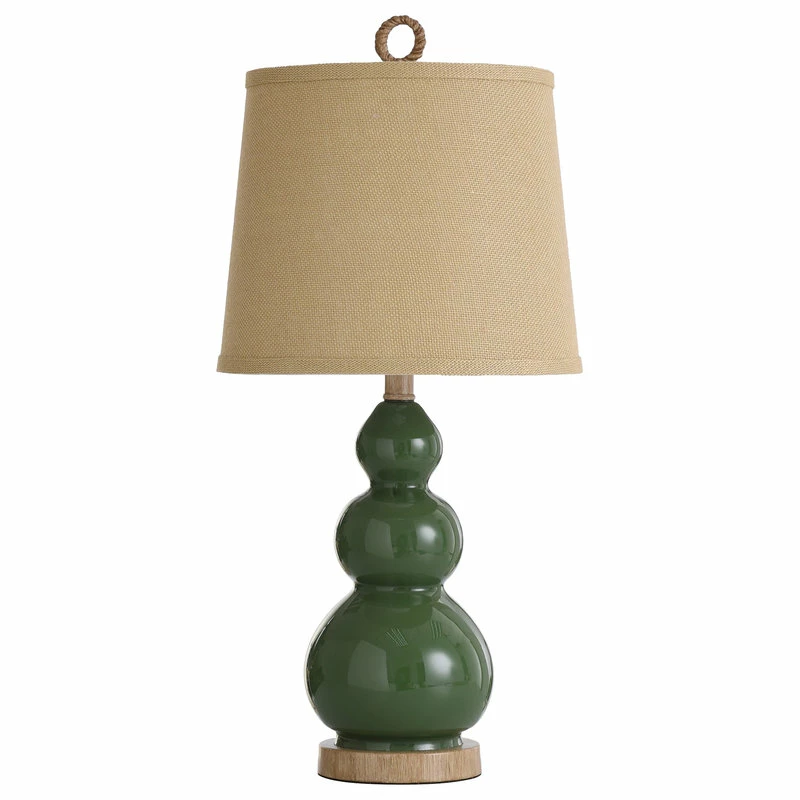 Flash Sale 🤩 StyleCraft Home Collection Signature 1 Light Table Lamp, Green And Taupe 💯