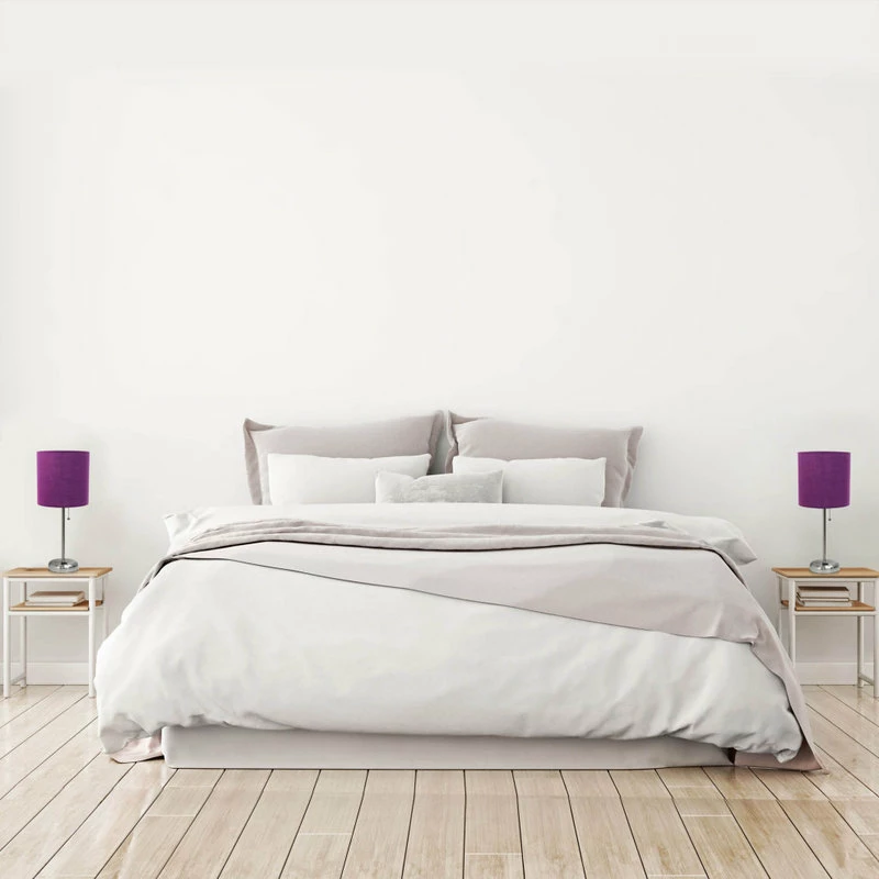 Cheap โค๏ธ All The Rages Inc. Decorative Stick Lamp With USB Charging Port, Purple Fabric Shade - 2 Pack Set ๐งจ - Image 5