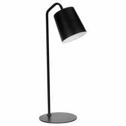 Best reviews of ✔️ Aspen Creative Corporation 40100-2, 23" High Modern Metal Desk Lamp, Matte Black Finish 😍