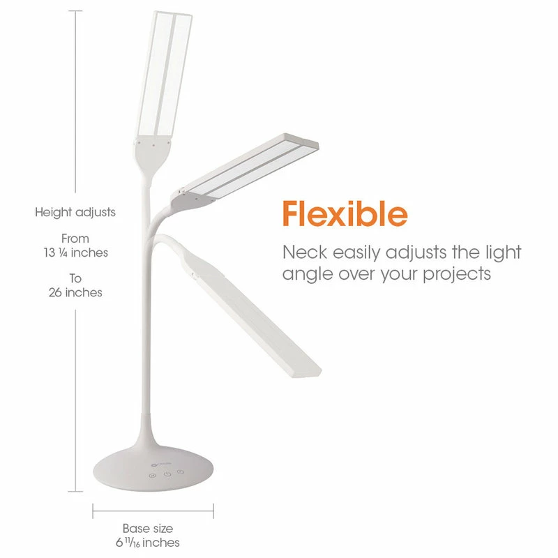 Wholesale π OttLite Technologies OttLite Dual Head LED Desk Lamp β - Image 4