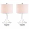 Cheapest ✨ JONATHAN Y Cecile 25.5" Glass Teardrop Table Lamp, Set Of 2 😍