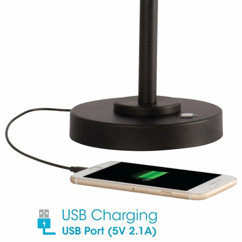 Cheap 🎉 OttLite Technologies OttLite Wellness Series Balance LED Desk Lamp, Black ✨ - Image 5