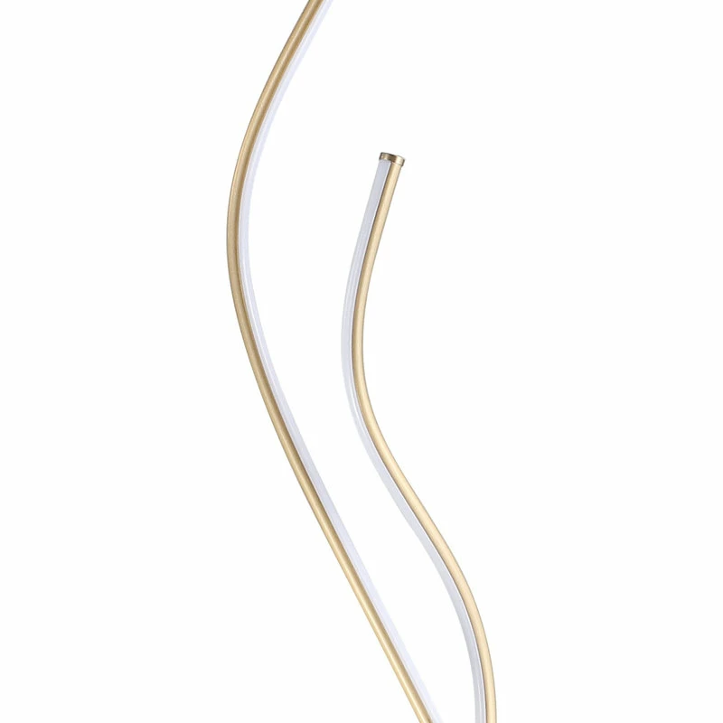 Buy ๐งจ JONATHAN Y Cairo 63.75" LED Integrated Floor Lamp, Gold ๐ - Image 4
