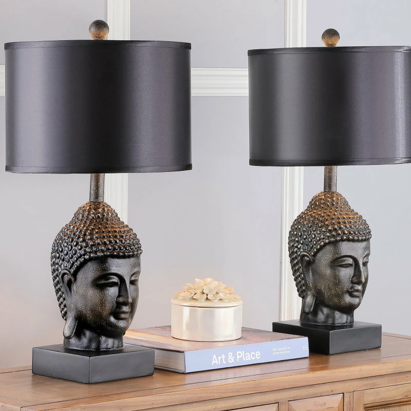 Best deal ๐ฏ Safavieh Golden Buddah Table Lamp (Set Of 2) - Gold ๐ - Image 3