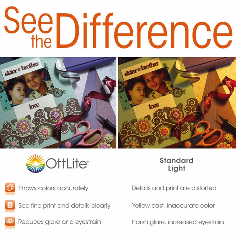 Best Pirce ๐ฏ OttLite Technologies OttLite Natural Daylight LED Flex Lamp, Black ๐ฅฐ - Image 7