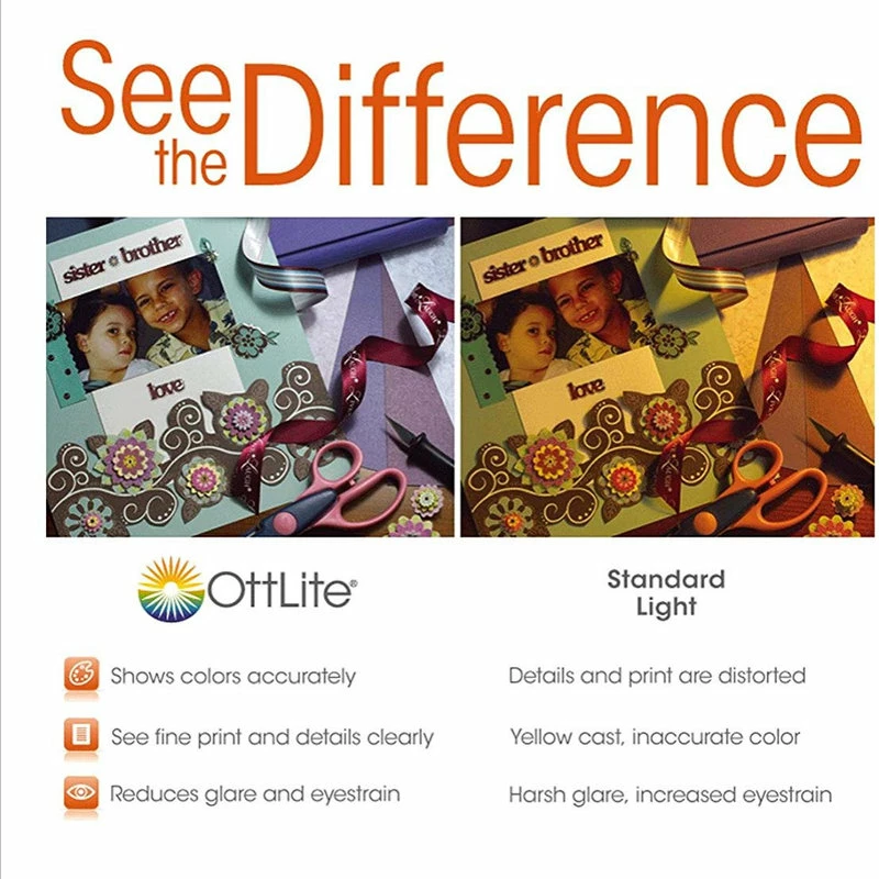 Cheapest 🔔 OttLite Technologies OttLite Creative Curve LED Desk Lamp, Black 🔔 - Image 5