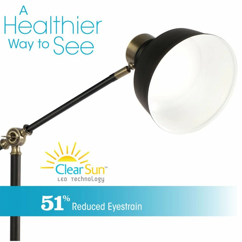 Cheap 🎉 OttLite Technologies OttLite Wellness Series Balance LED Desk Lamp, Black ✨ - Image 3