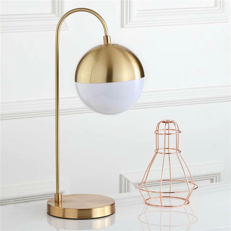 Promo 👏 Safavieh Cappi 20.5" Table Lamp, Brass Gold ✨ - Image 3