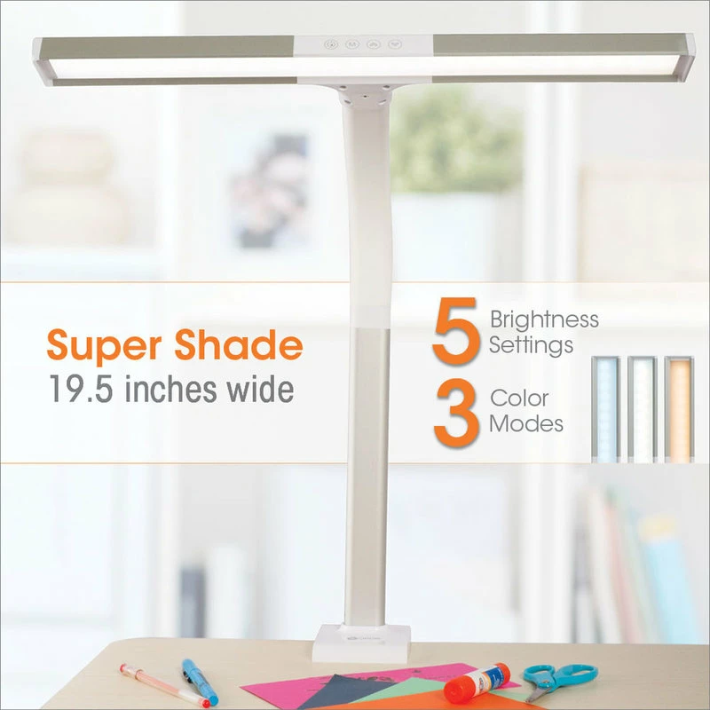 Best Sale 😉 OttLite Technologies OttLite Extra Wide Area LED Clamp Lamp ⭐ - Image 5