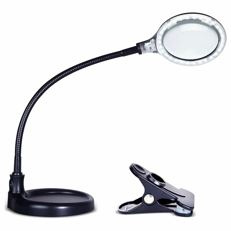 Best Pirce 🥰 Brightech LightView Pro Flex Magnifying Lamp - 2 In 1 Clamp Table & Desk Lamp, B 🎉