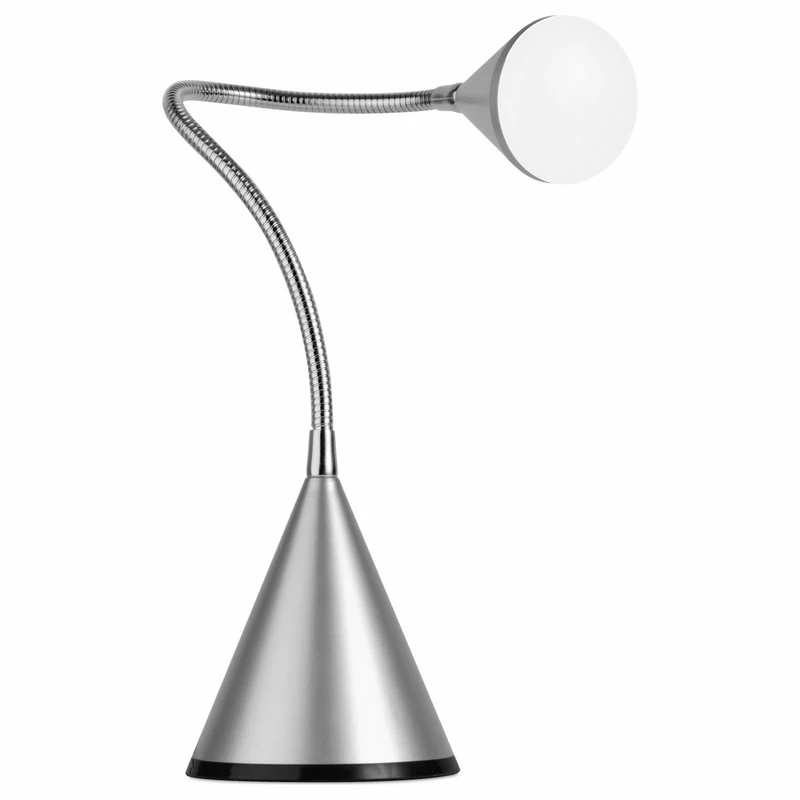 Promo βοΈ OttLite Technologies OttLite LED Cone Lamp With Base, Silver π - Image 4