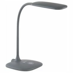 Promo 🌟 OttLite Technologies OttLite LED Soft Touch Desk Lamp, Dark Grey 🎉