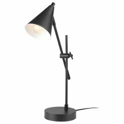 Discount 👏 Globe Electric Matte Black Desk Lamp, Adjustable Swing Arm 🔔