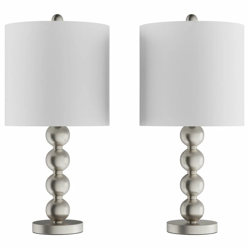 Coupon π₯° Lavish Home Set Of 2 Contemporary Stacked Balls Table Lamps π