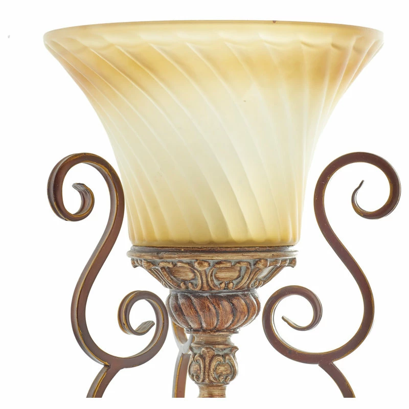Discount ๐ Brimfield & May Set Of 2 Brown Metal Mediterranean Uplight 95779 ๐ - Image 10
