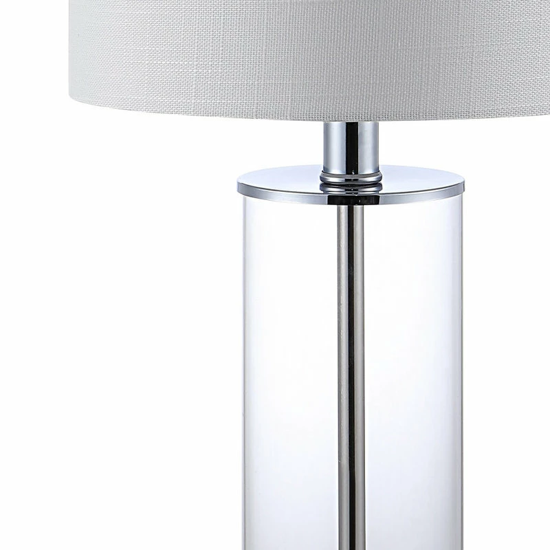 Best reviews of ๐คฉ JONATHAN Y Abner Glass Modern Contemporary USB Charging LED Table Lamp, Chrome/Clear ๐ฅ - Image 5