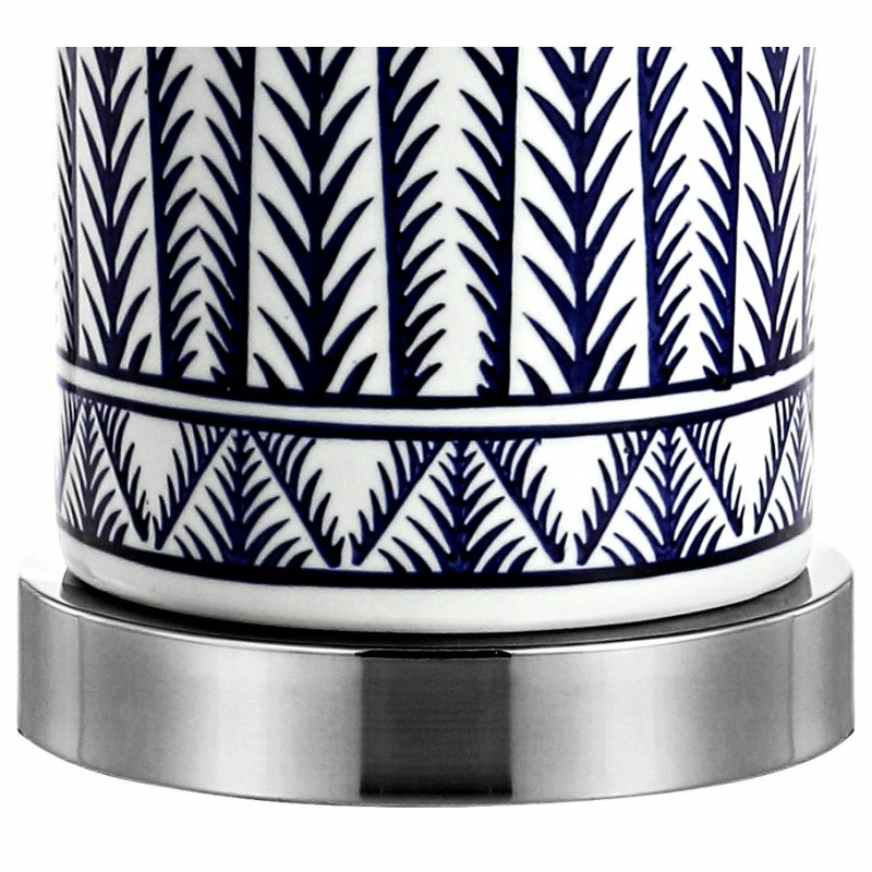 Deals ๐ JONATHAN Y Sulka 27" Ceramic USB Charging LED Table Lamps, Set Of 2, Navy ๐ - Image 6