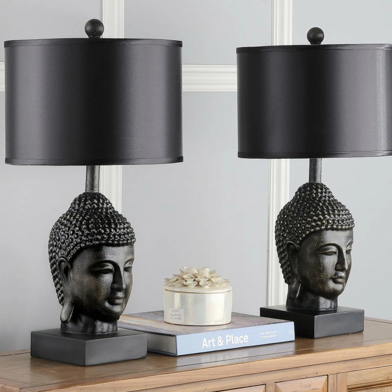 Best deal ๐ฏ Safavieh Golden Buddah Table Lamp (Set Of 2) - Gold ๐ - Image 2