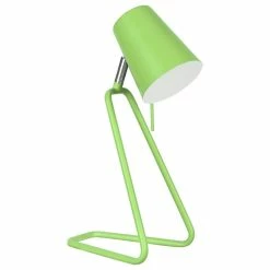 Best reviews of 🔥 Aspen Creative Corporation 40103-2, 13 1/2" High Modern Metal Desk Lamp, Apple Green Finish 🎉