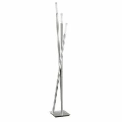 Wholesale 👍 LumiSource Icicle Modern Floor Lamp, Antique Metal, Stainless Steel 👍
