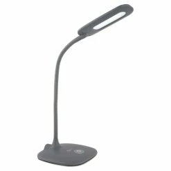 Best Sale 🥰 OttLite Technologies OttLite Soft Touch LED Lamp In Dark Gray 🎉