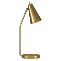 Brand new 🌟 Henn&Hart 8" Brass Finish Metal Table Lamp 🥰