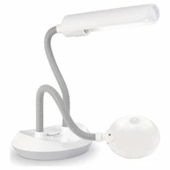 Buy ⌛ OttLite Technologies OttLite 13W DuoFlex Magnifier Lamp In White 💯