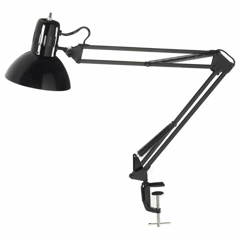 Wholesale ๐งจ Dainolite Ltd. Dexter Clamp-on Task Lamp, Gloss Black ๐ฅ