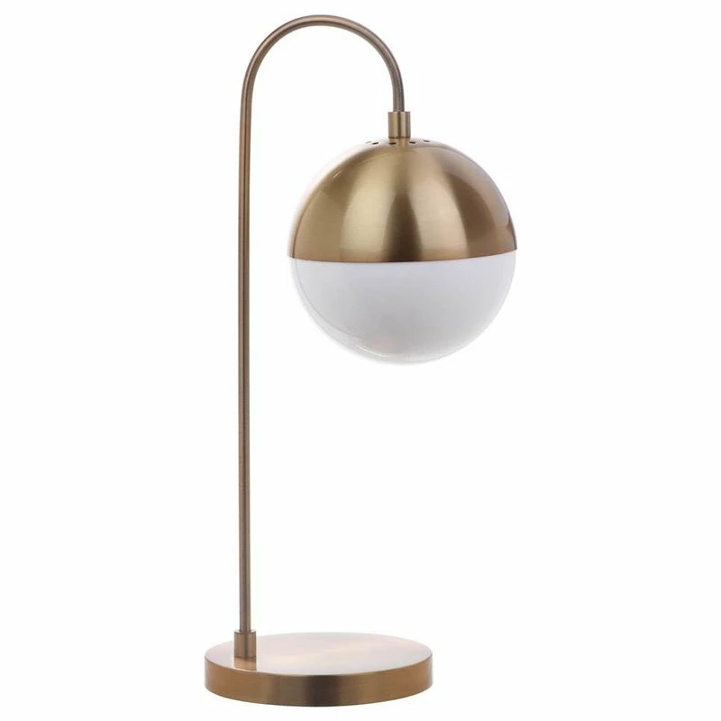 Promo 👏 Safavieh Cappi 20.5" Table Lamp, Brass Gold ✨