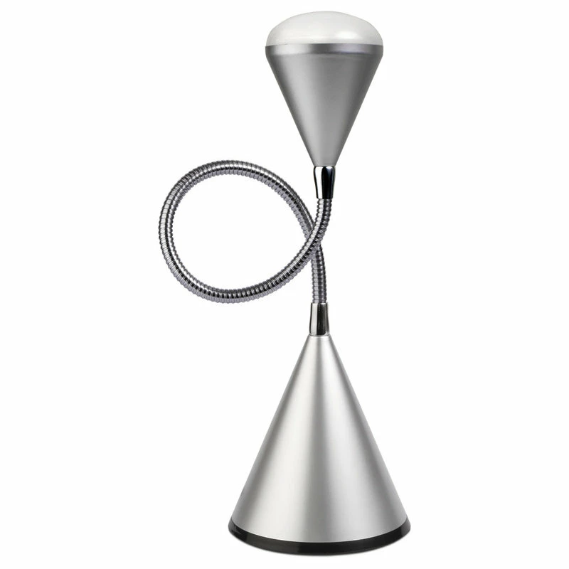 Promo βοΈ OttLite Technologies OttLite LED Cone Lamp With Base, Silver π - Image 3