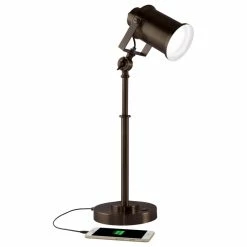 Coupon ✨ OttLite Technologies OttLite Wellness Series Restore LED Desk Lamp, Rubbed Bronze ⭐