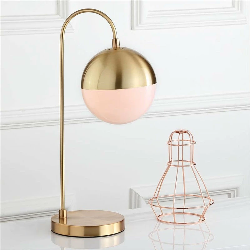 Promo 👏 Safavieh Cappi 20.5" Table Lamp, Brass Gold ✨ - Image 4