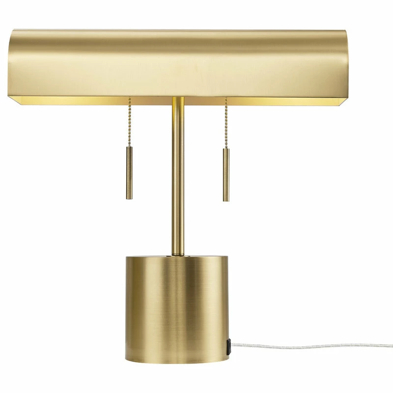 Top 10 โ Globe Electric Blake 16" Matte Brass 2-Light Desk Lamp With 2.1A USB Port โค๏ธ